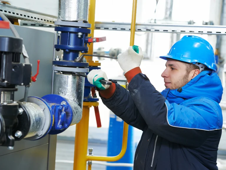 Backwater valve installation to prevent basement flooding